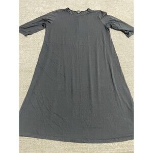 J. JILL Shirt Dress Women’s Medium Wearever Collection Stretchy 3/4 Sleeve